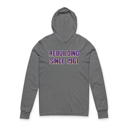 Unisex Hooded Tee - Rebuilding Since 1961