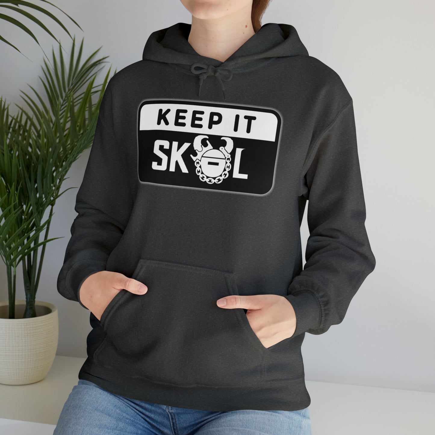 Unisex Heavy Blend™ Hoodie - Keep it Simple (Framed)