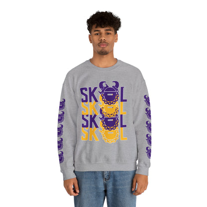 Unisex Heavy Blend™ Crewneck - 4x + Game Day Helmet (Sleeves)