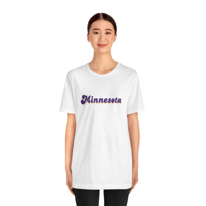Unisex Jersey Short Sleeve Tee - Minnesota (Retro)