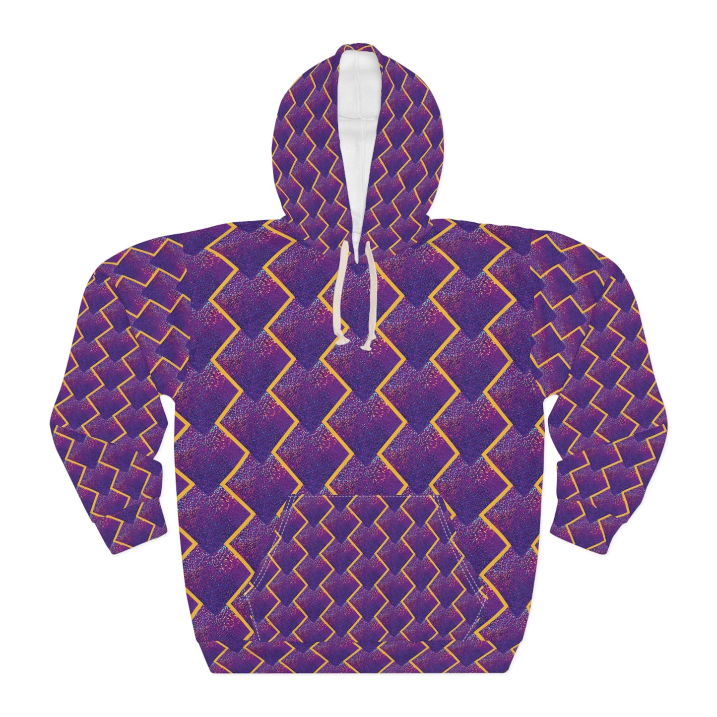 Unisex Pullover Hoodie - Purple Sparkle - SQUAD