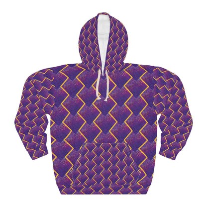 Unisex Pullover Hoodie - Purple Sparkle - SQUAD