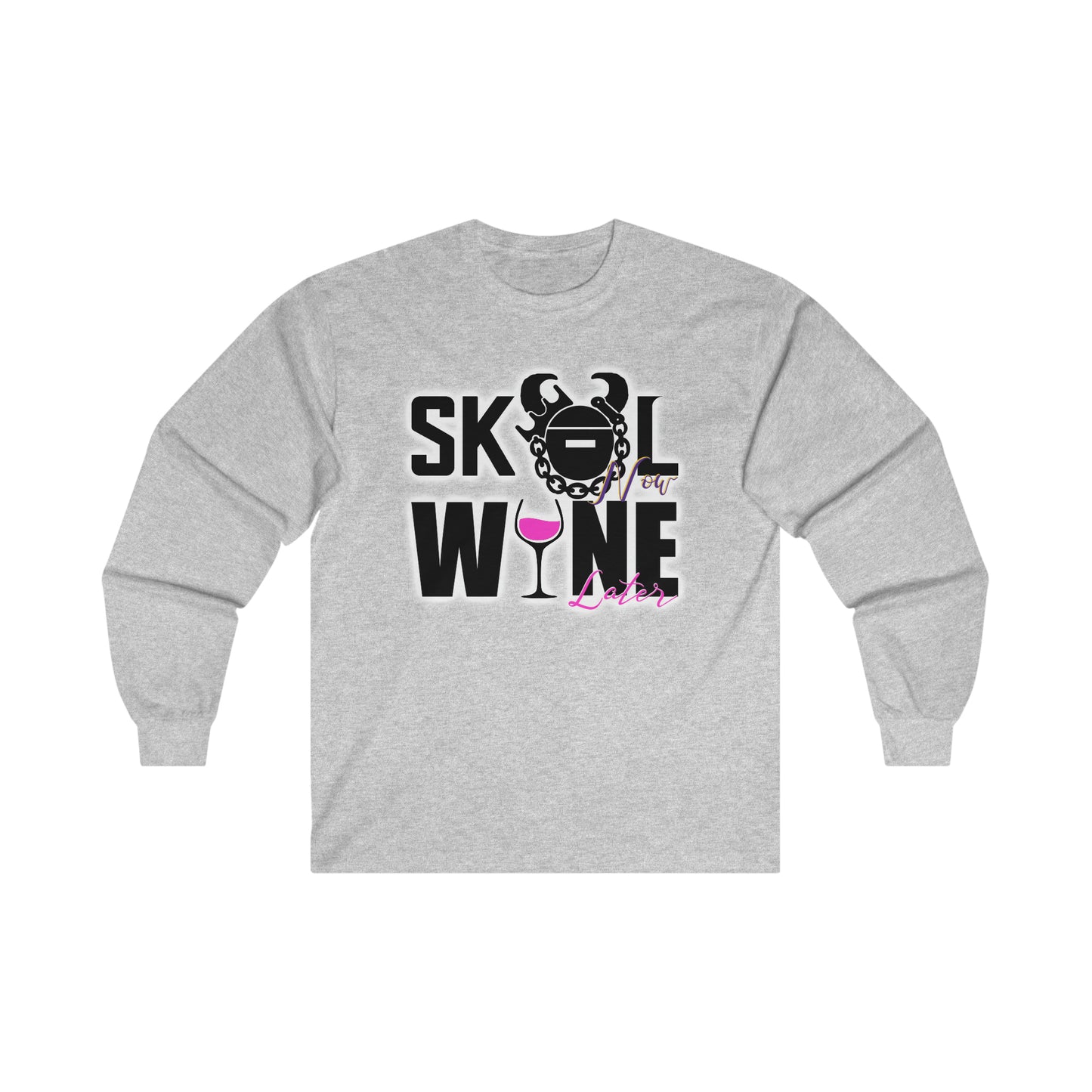 Ultra Cotton Long Sleeve - WINE later