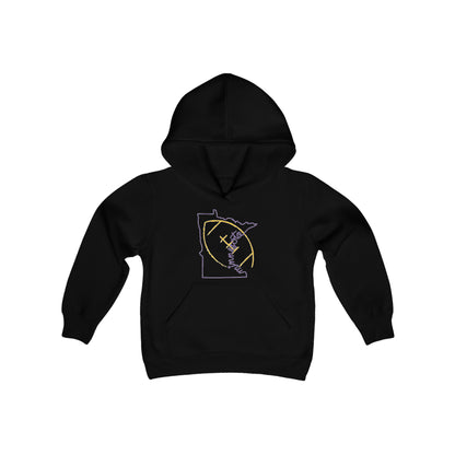 Youth Heavy Blend Hoodie - MN State Football
