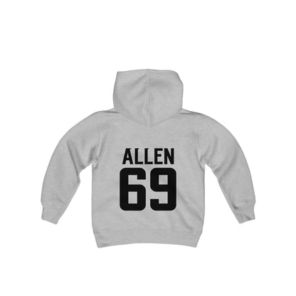 Youth Heavy Blend Hoodie - Jersey #69