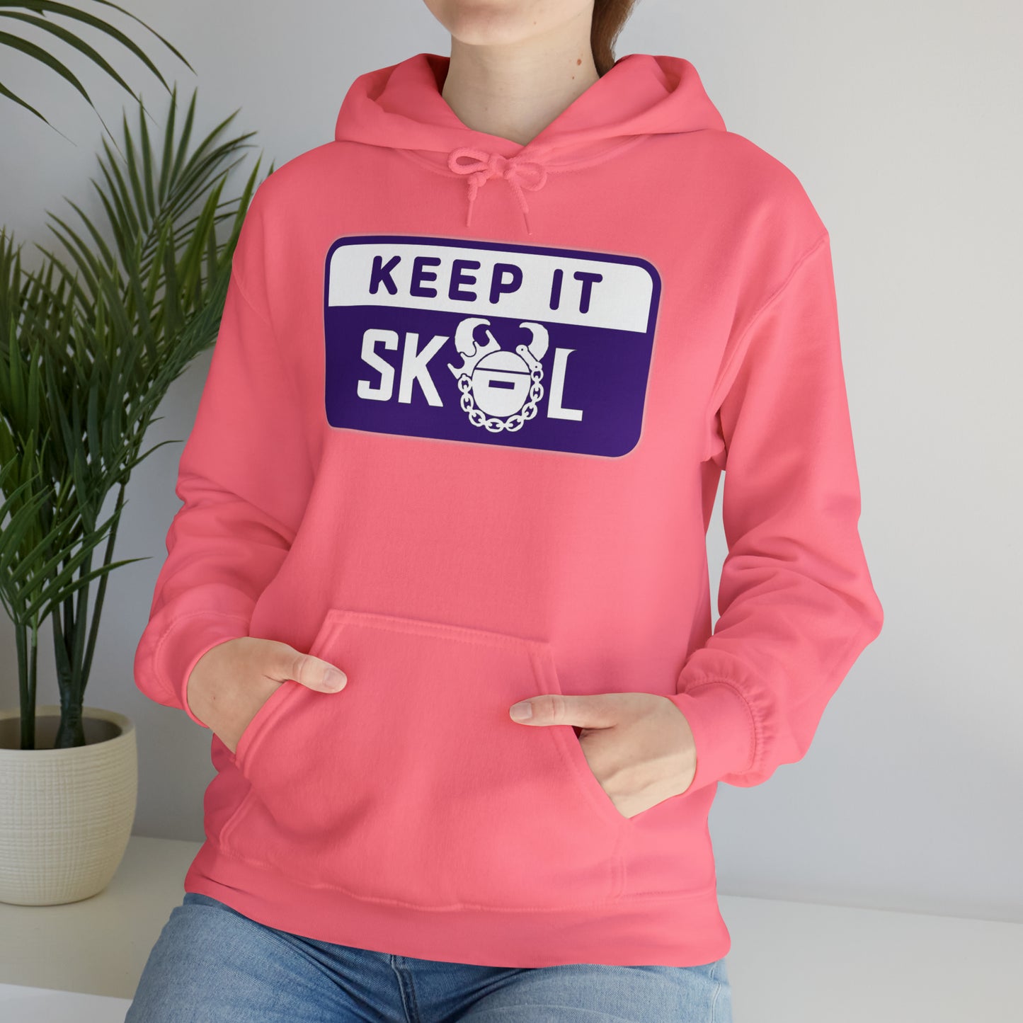 Unisex Heavy Blend™ Hoodie - Keep it Simple (Framed)