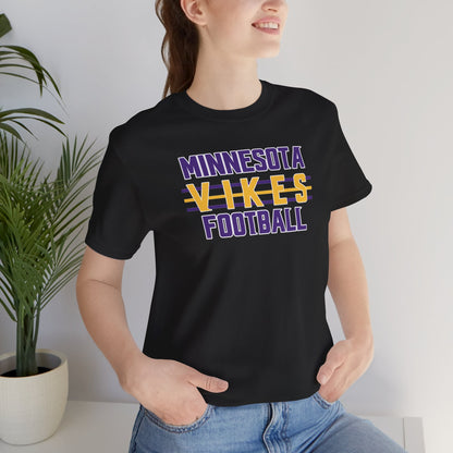 Unisex Jersey Short Sleeve Tee - Vikes Football
