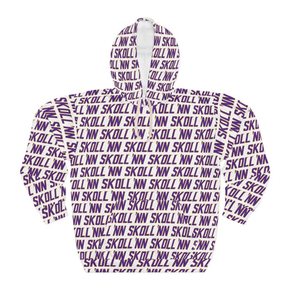 Unisex Pullover Hoodie - White - SKOLL'NN