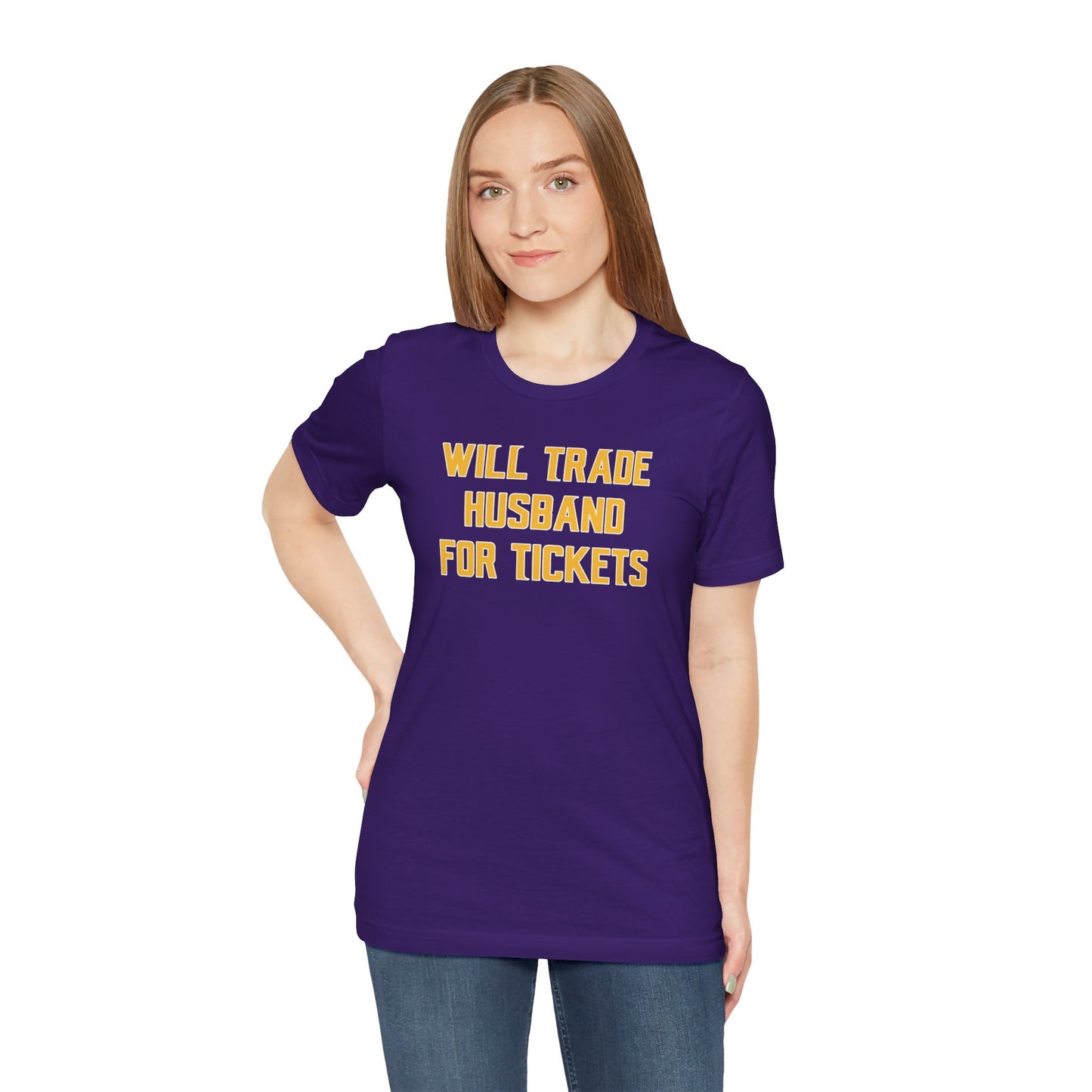 Unisex Jersey Short Sleeve Tee - Husband for Tickets