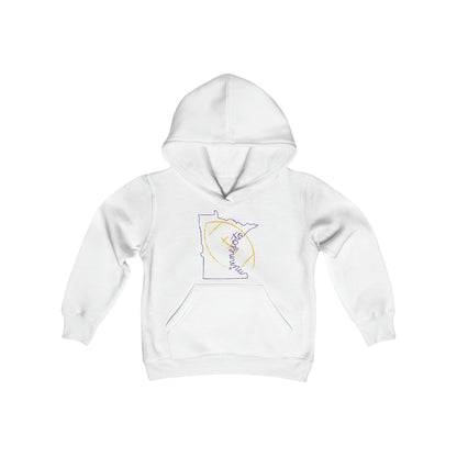 Youth Heavy Blend Hoodie - MN State Football