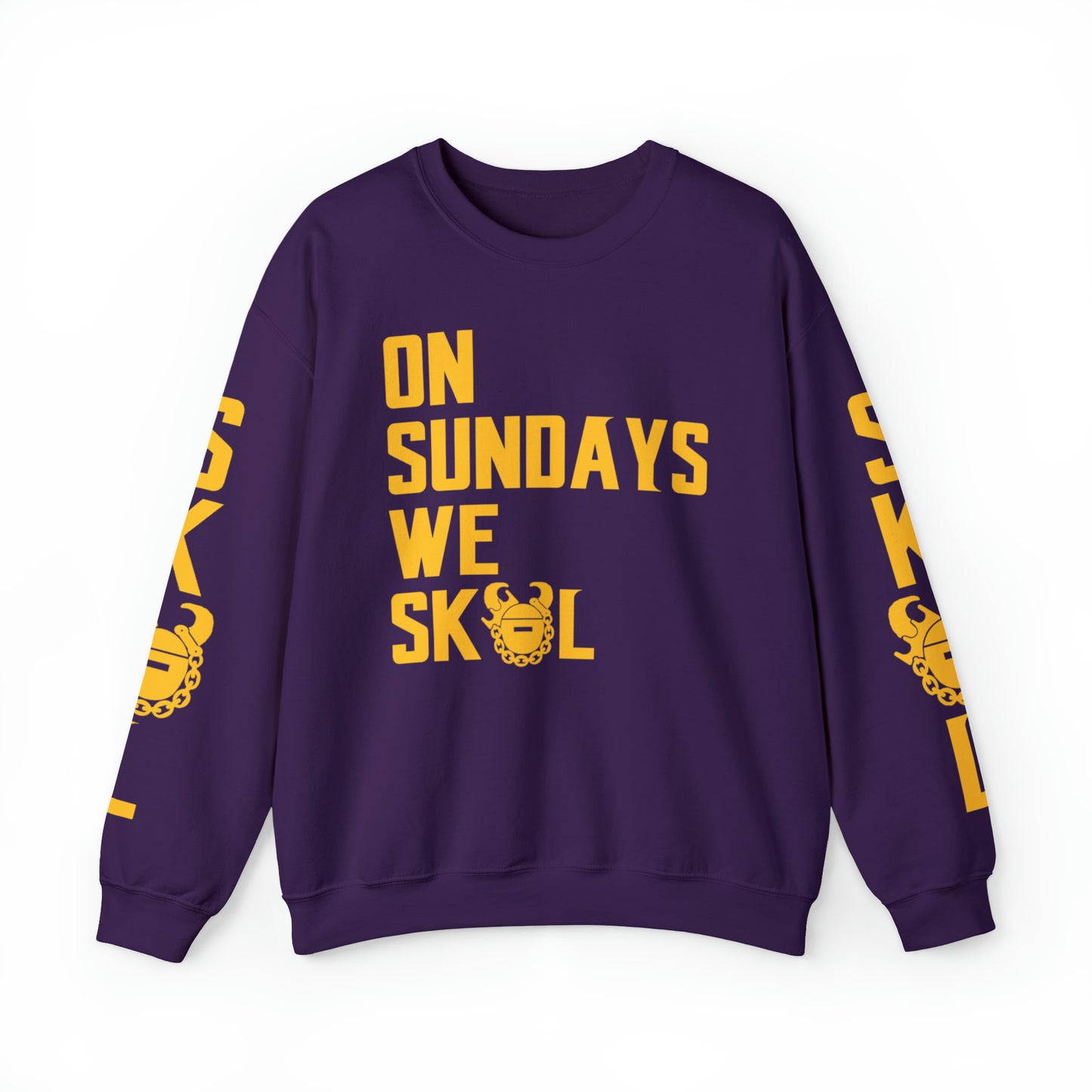 Unisex Heavy Blend™ Crewneck - On Sundays + The Original (Sleeves)