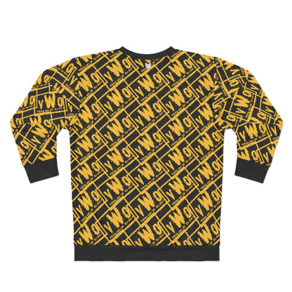 Unisex Crewneck - Black/Gold - VWO (Framed)