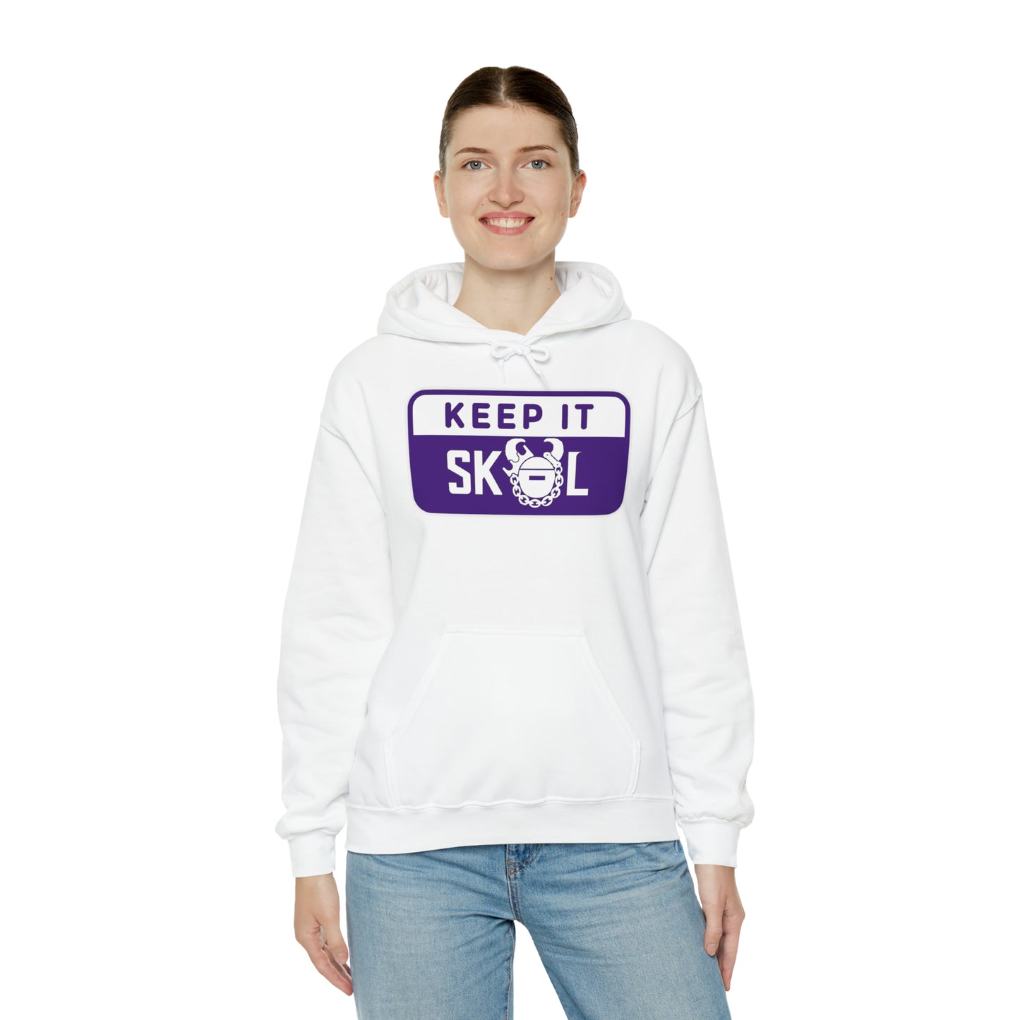 Unisex Heavy Blend™ Hoodie - Keep it Simple (Framed)
