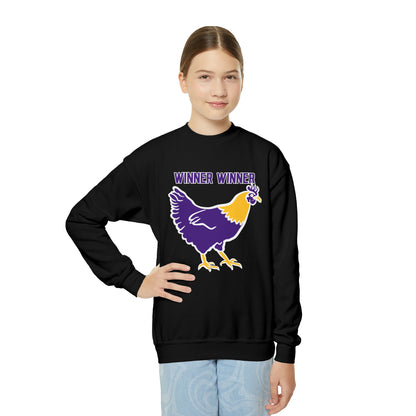 Youth Crewneck - Winner Winner Chicken Dinner