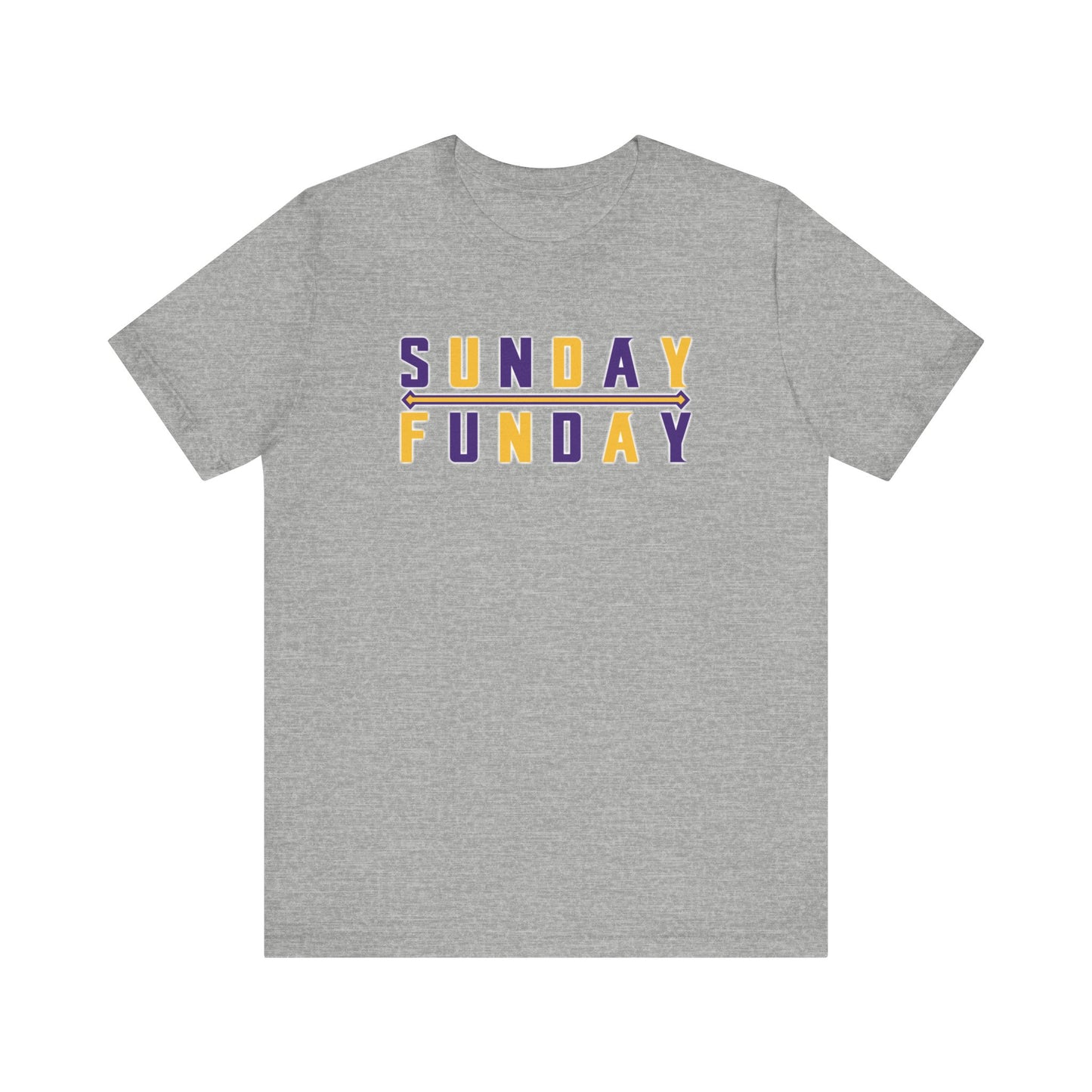 Unisex Jersey Short Sleeve Tee - Sunday FUNday