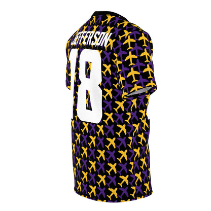 Unisex Cut & Sew Tee - Jet Planes - Jersey #18