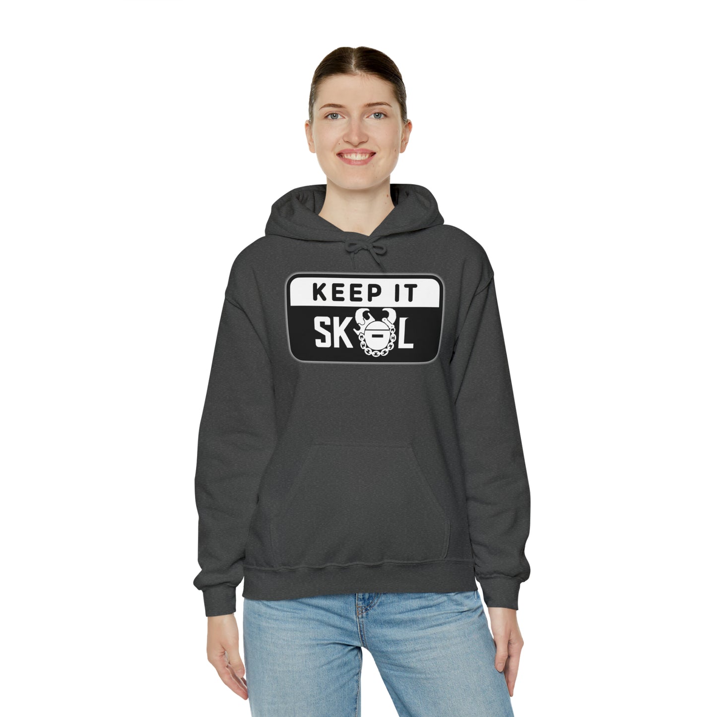 Unisex Heavy Blend™ Hoodie - Keep it Simple (Framed)