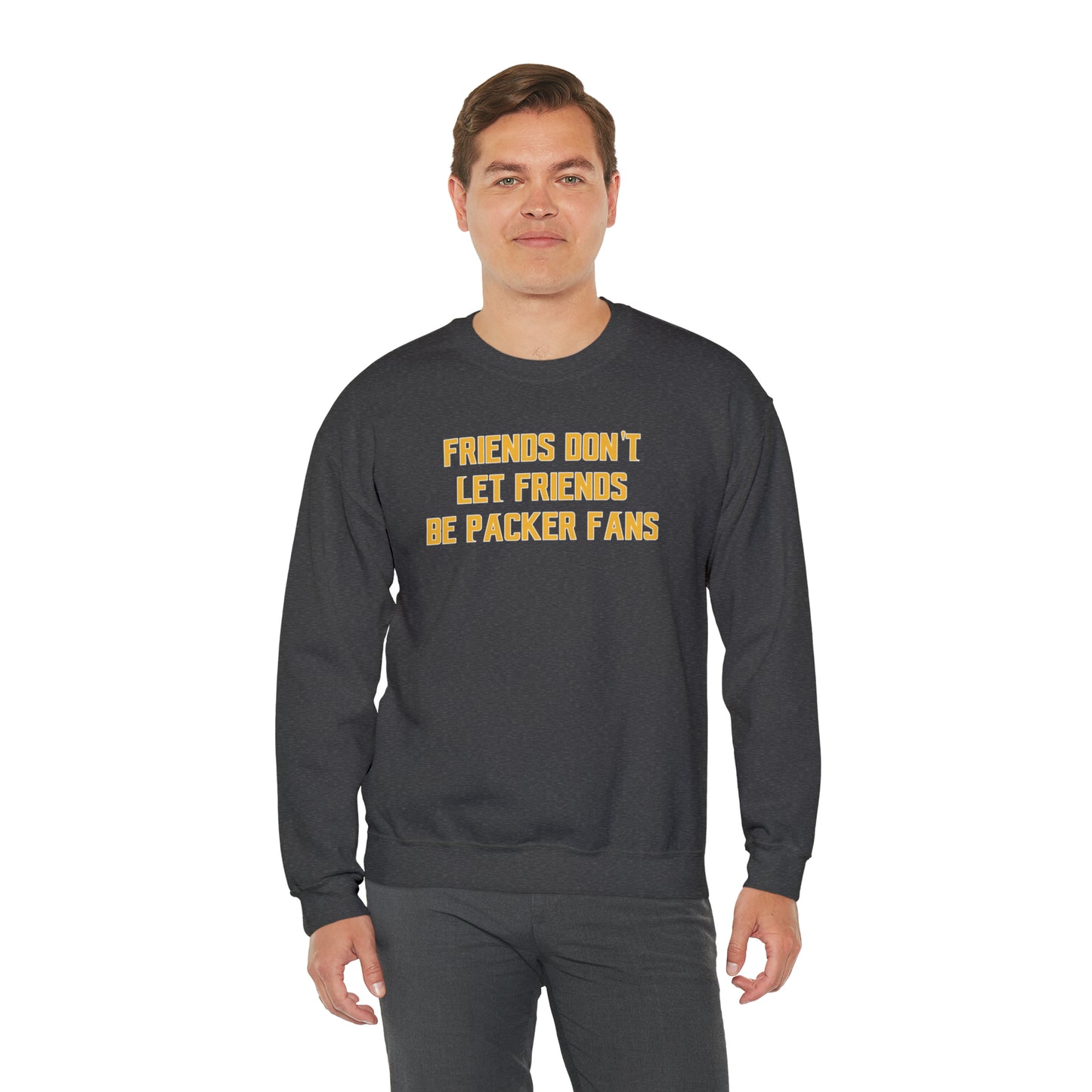 Unisex Heavy Blend™ Crewneck - Friends Don't Let Friends