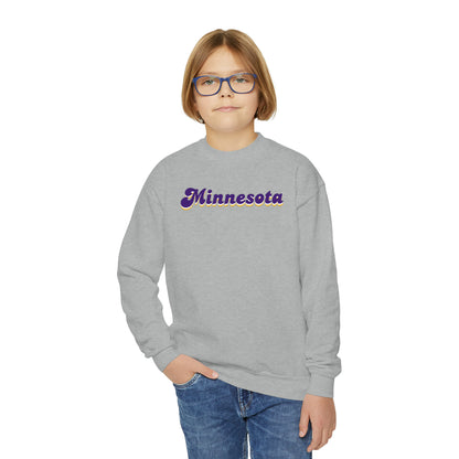Youth Crewneck - Minnesota (Retro)