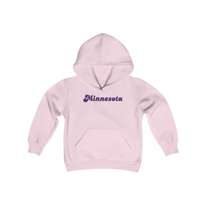 Youth Heavy Blend Hoodie - Minnesota (Retro)