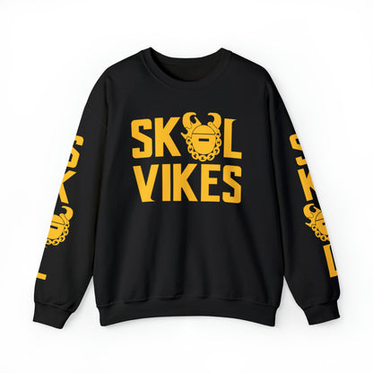 Unisex Heavy Blend™ Crewneck - Vikes + The Original (Sleeves)
