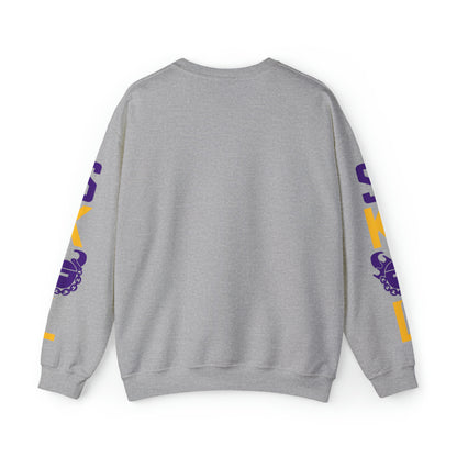 Unisex Heavy Blend™ Crewneck - Vikes Football + The Original (Sleeves)