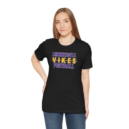 Unisex Jersey Short Sleeve Tee - Vikes Football