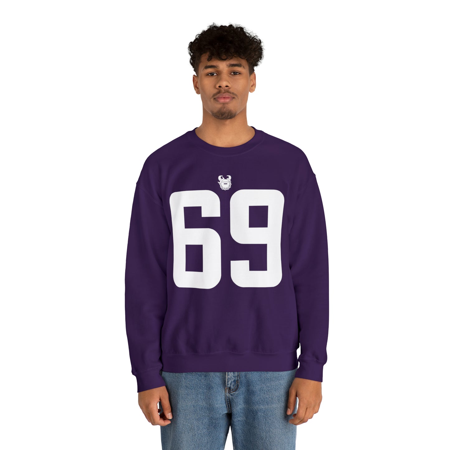 Unisex Heavy Blend™ Crewneck - Jersey #69