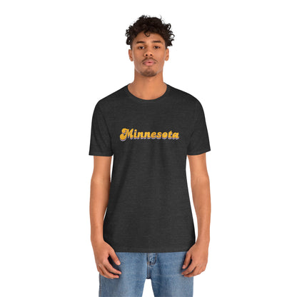 Unisex Jersey Short Sleeve Tee - Minnesota (Retro)