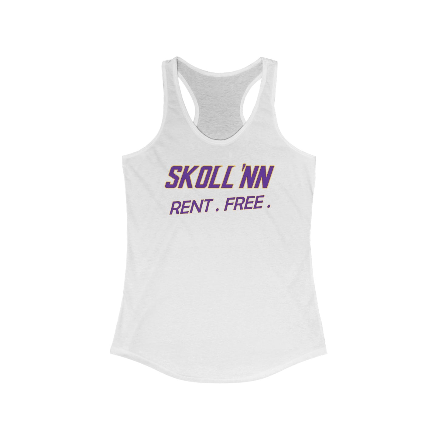 Ladies Ideal Racerback Tank - SKOLL'NN - Rent Free