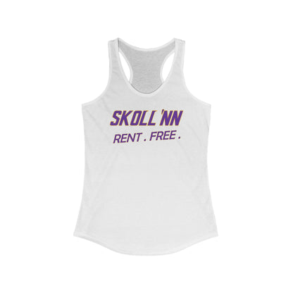 Ladies Ideal Racerback Tank - SKOLL'NN - Rent Free