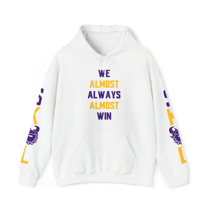 Unisex Heavy Blend™ Hooded Sweatshirt - ALMOST + Original (Sleeves)