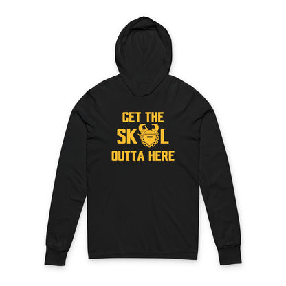 Unisex Hooded Tee - Get OUTTA Here