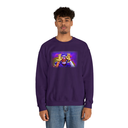 Unisex Heavy Blend™ Crewneck - Griddy (Color Blast)