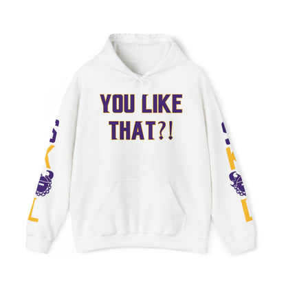 Unisex Heavy Blend™ Hooded Sweatshirt - YOU LIKE THAT?! + Original (Sleeves)