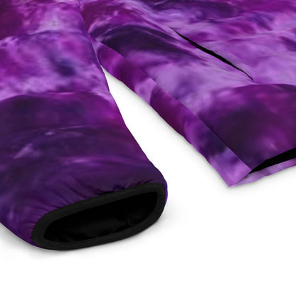 Puffer Jacket - Purple Tie-Dye + The Original