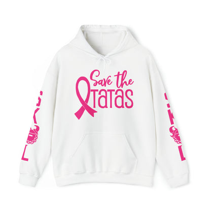 Unisex Heavy Blend™ Hooded Sweatshirt - Save the TaTas + Original (Sleeves)