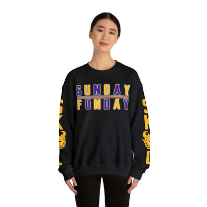 Unisex Heavy Blend™ Crewneck - Sunday FUNday + The Original (Sleeves)