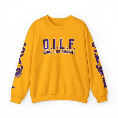 Unisex Heavy Blend™ Crewneck - D.I.L.F. + The Original (Sleeves)