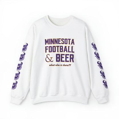 Unisex Heavy Blend™ Crewneck - What else is there?? + Game Day Helmet (Sleeves)