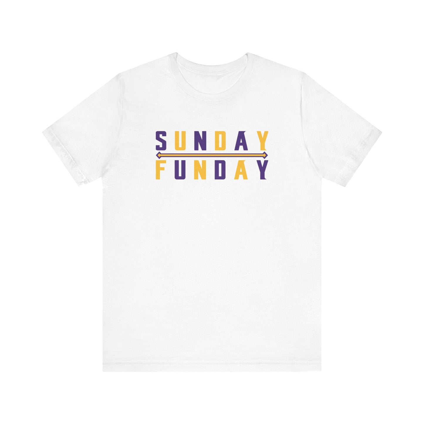 Unisex Jersey Short Sleeve Tee - Sunday FUNday