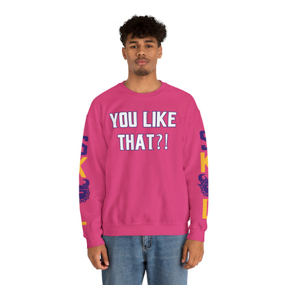 Unisex Heavy Blend™ Crewneck - YOU LIKE THAT?! + The Original (Sleeves)