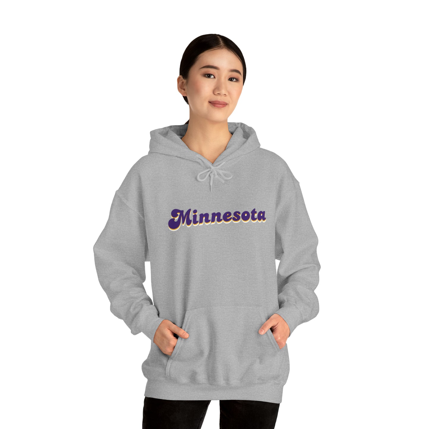 Unisex Heavy Blend™ Hoodie - Minnesota (Retro)