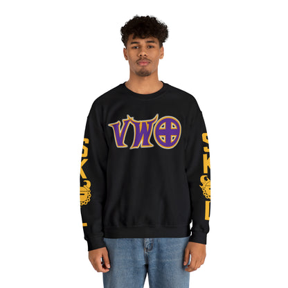Unisex Heavy Blend™ Crewneck - V-W-O + The Original (Sleeves)