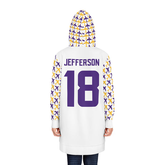 Hoodie Dress - Jet Planes - Jersey #18