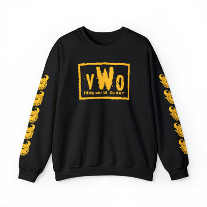 Unisex Heavy Blend™ Crewneck - VWO (Framed) + Game Day Helmet (Sleeves)