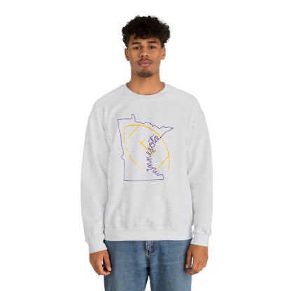 Unisex Heavy Blend™ Crewneck - MN State Football