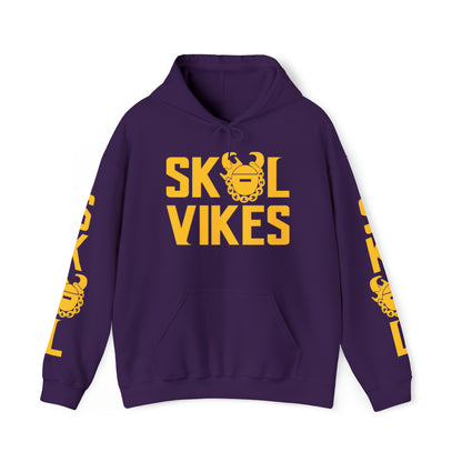 Unisex Heavy Blend™ Hooded Sweatshirt - Vikes + Original (Sleeves)