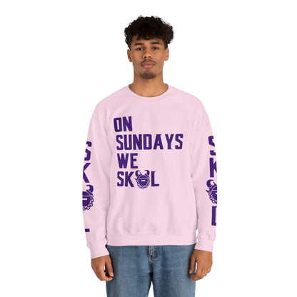 Unisex Heavy Blend™ Crewneck - On Sundays + The Original (Sleeves)