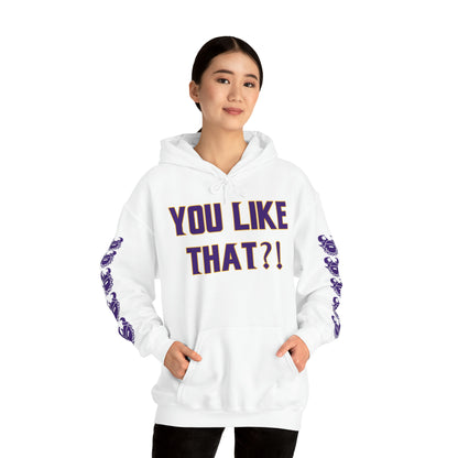 Unisex Heavy Blend™ Hooded Sweatshirt - YOU LIKE THAT?! + Game Day Helmet (Sleeves)
